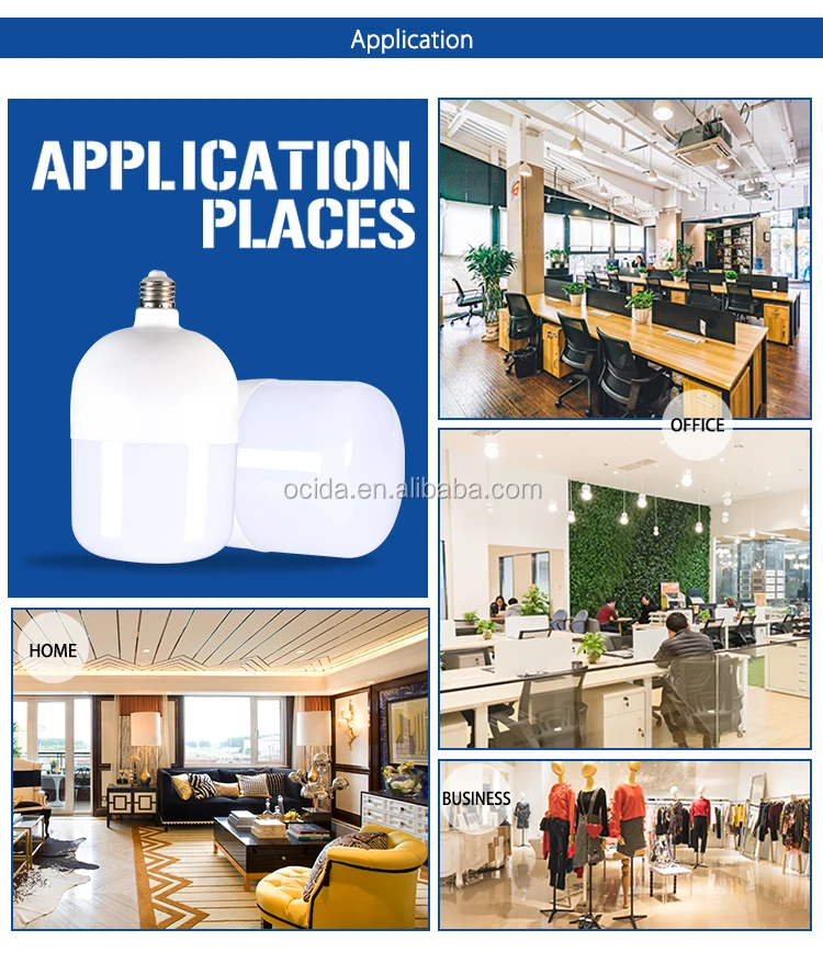 
High Quality Factory Wholesale 5W 10W 15W 20W 30W 40W Different Designs Of E27 Energy Saving Led Bulb 