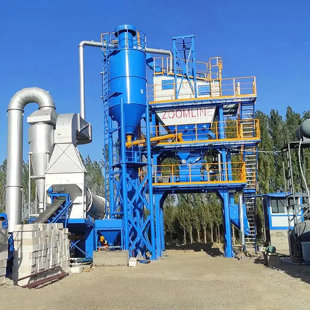 80TPH Stationary Batch Mix Asphalt Plant On Sale