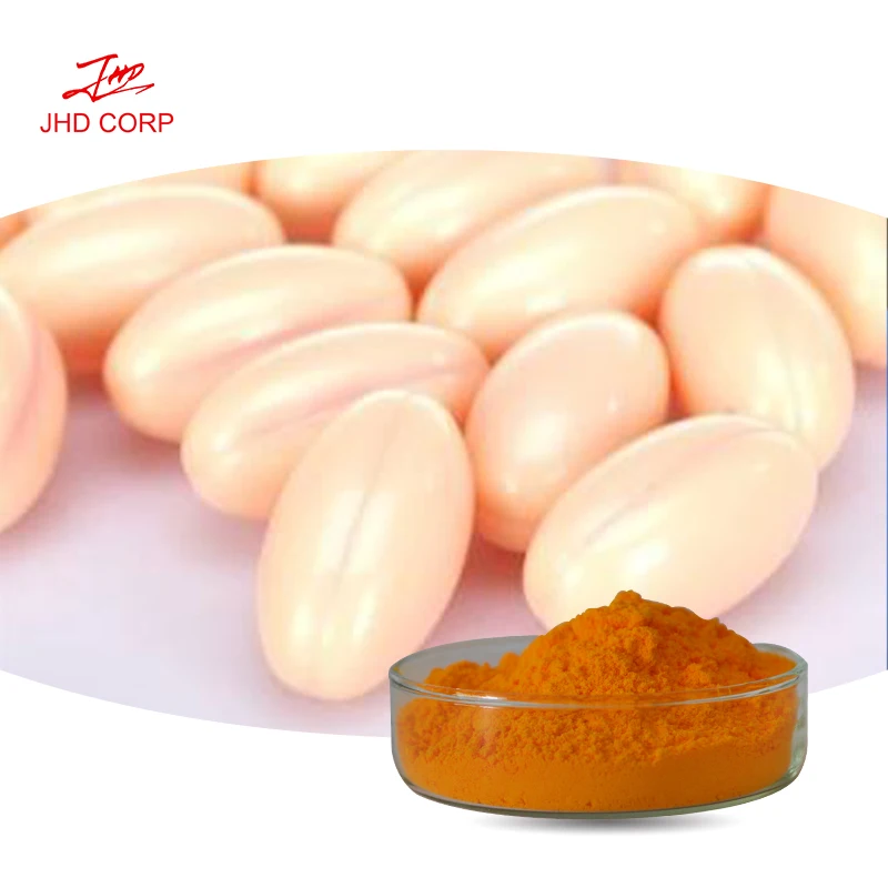 
China USA Warehouse Stocks Supply Raw Material Halal Coenzyme Q10 Powder 