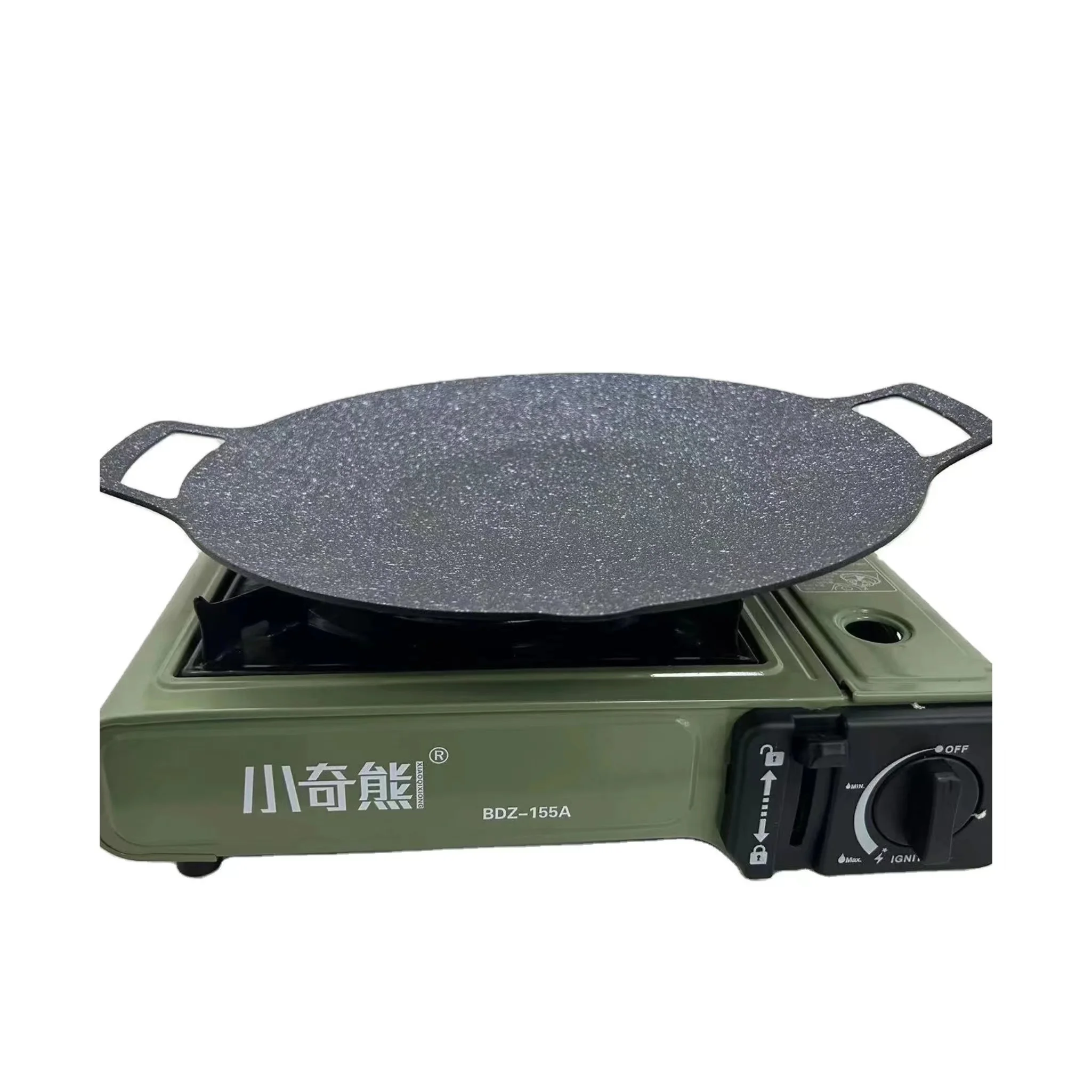 Korean Wholesale Bbq Grill Plate Quality Round Non Stick Barbecue Grilling Pan