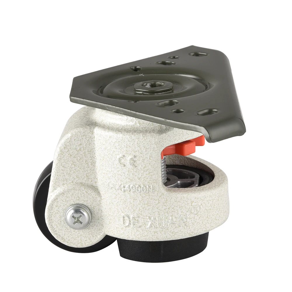 Leveling Adjustable Foot Master Silent Swivel Plate Caster Wheels