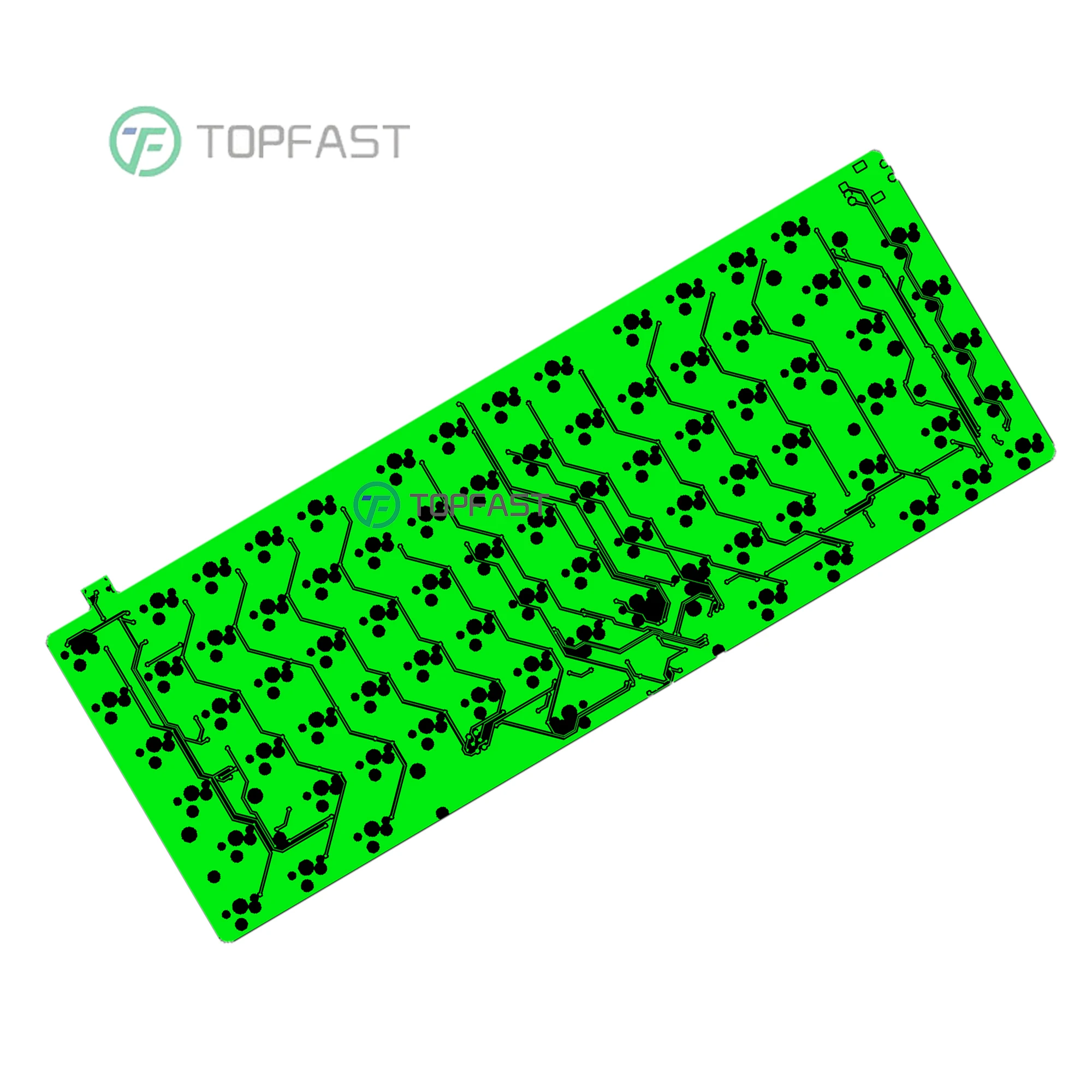 High Quality Custom Keyboard Shenzhen One Stop OEM Pcb Pcba Assembly Service Manufacturer 75% Hot Swap Mechanical Keyboard Pcb