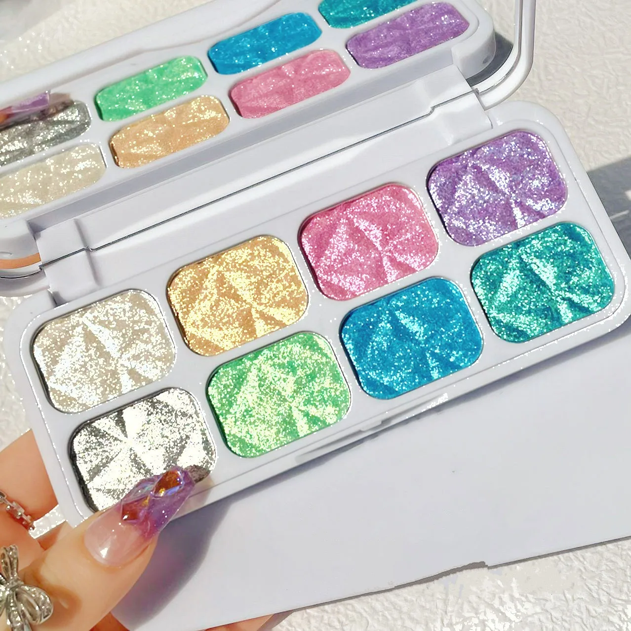 New Design Beauty Eye Shadow Best Selling Vegan Metallic Eye Shadow