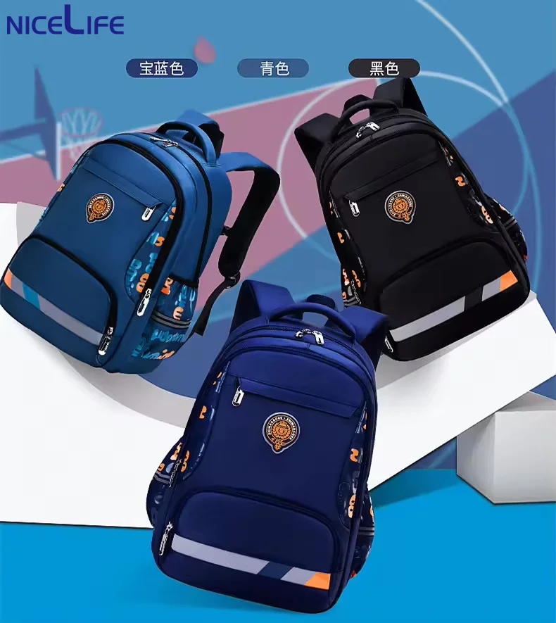 New Cartoon Design Toddler Schoolbag Spine Care Shoulder Bag to Reduce Burden Mochila Escolar