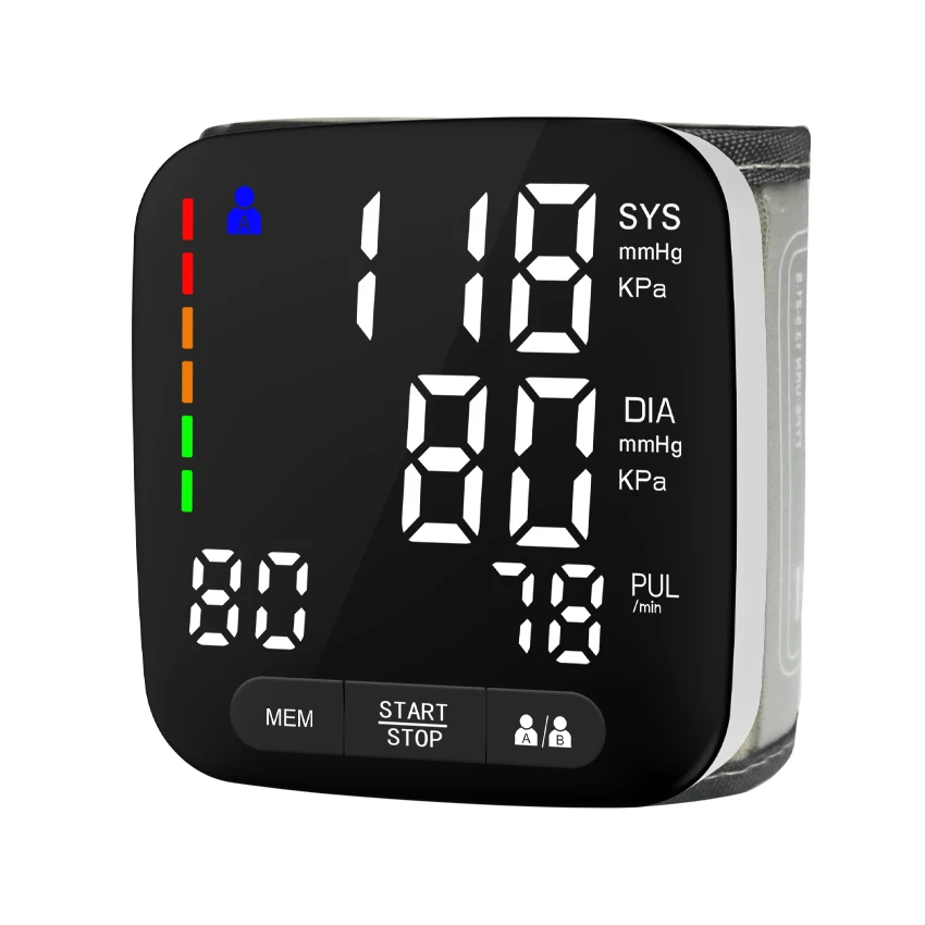 High Accuracy LED Display Blood Pressure Meter Bp Monitor Blood Pressure Digital Blood Pressure Monitor