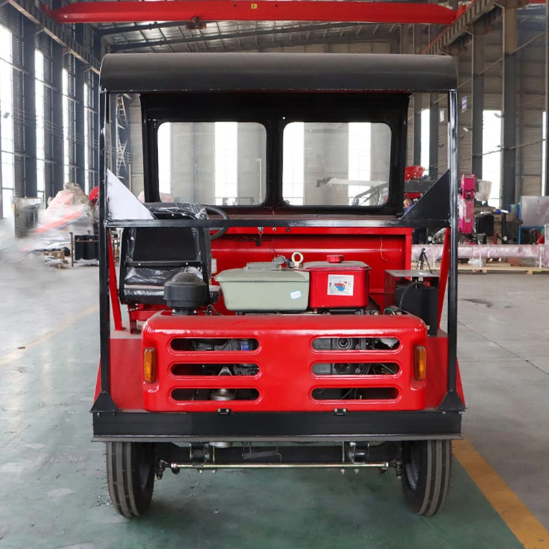 1 ton four-wheel drive hydraulic dumper mini dumper 4x4 small dump truck in China for sale
