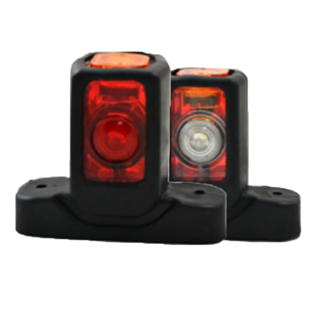 HST-20659 4 LED Outline Marker Light Side Outline Lamp Car Truck Trailer Van Red White Amber stalk Lights Truck LED Light 24V