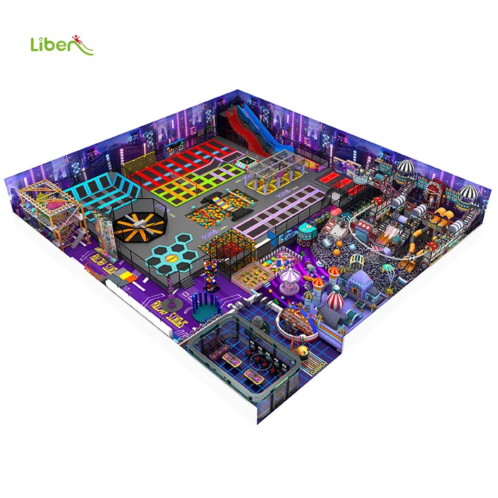 Huge and Professional Trampoline for Adult and Kids with Trampoline Ponds