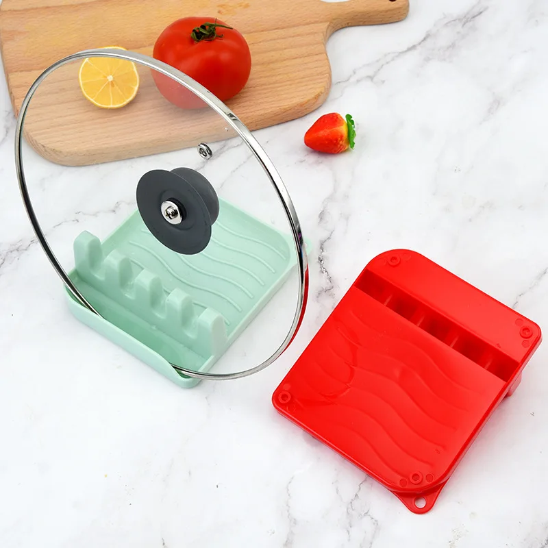 Silicone kitchenware spoon pad silicone spatula spoons shelf rack kitchen cooking tools accessories spoon holder mat shovel mat