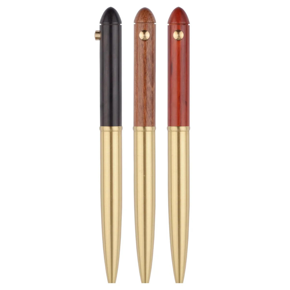 Italy Craft Festival Bank Gifts Engrave Logo Design Class Europe Exotic Rosewood Timber Brass Wooden Ball Pen