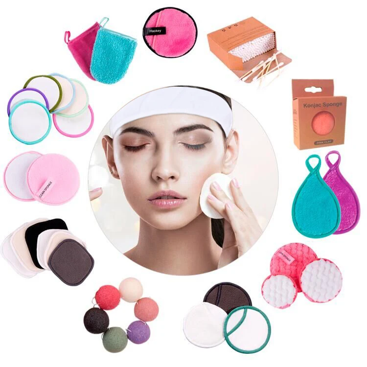 Без масла, Лучший Пользовательский логотип, бамбуковые салфетки для снятия макияжа