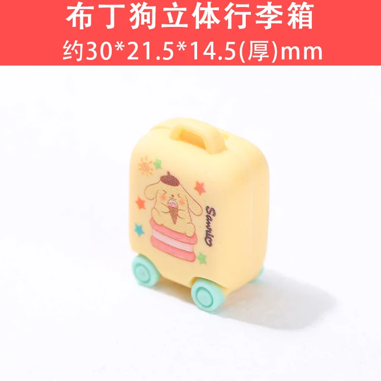 MB1 Kids Toys Cartoon Kuromi Melody Kitty Trunk Design Phone Case Accessories Magnets Fridge Kuromi Ornaments Gifts