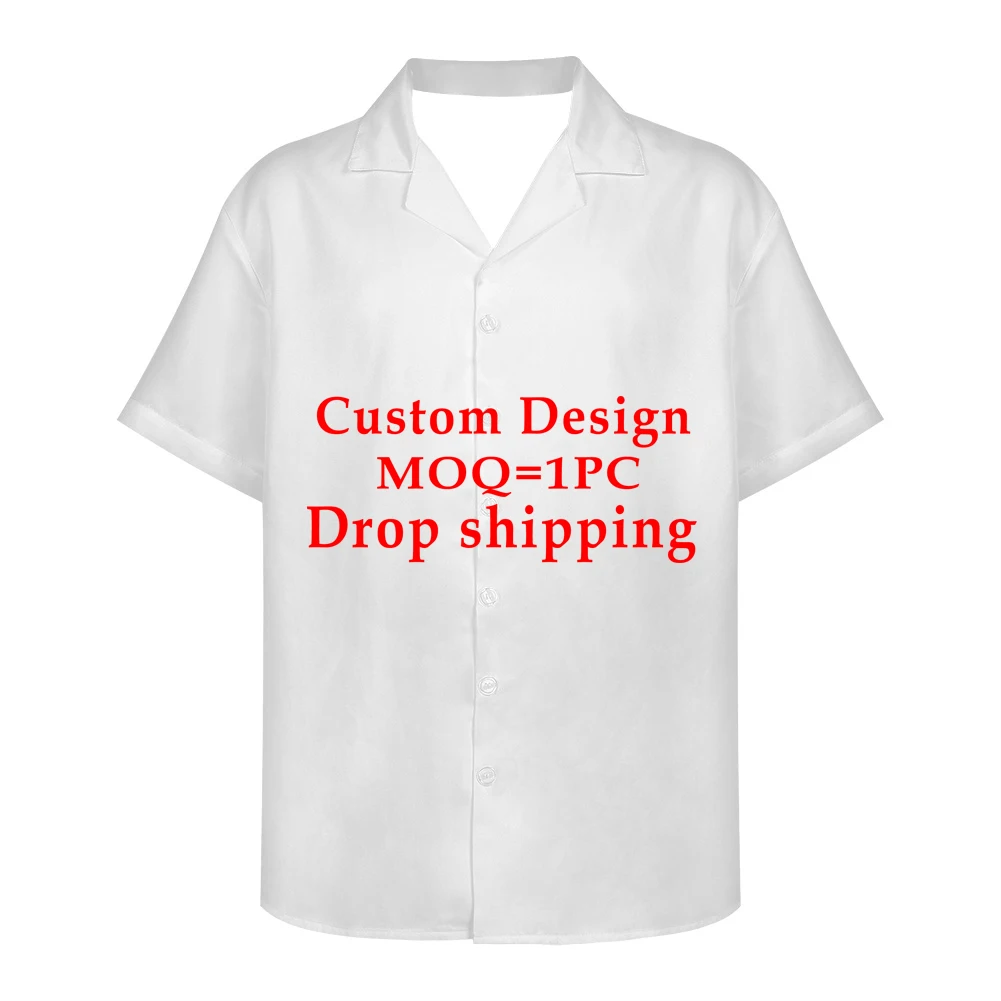 Hot Selling Polynesian Tribal CHUUK Islands Patterns Hawaiian Shirt Men Casual Button Up Shirts For Men Short Sleeve Clothing