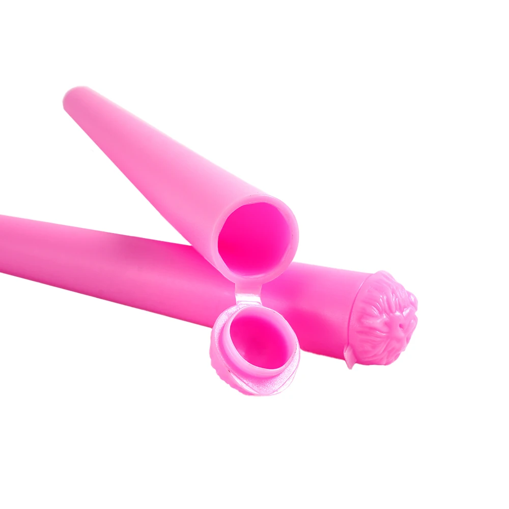High Quality Wholesale King Size 110MM Waterproof Airtight Plastic Tube Smell Proof Storage Packing Cigarette Plastic Tube