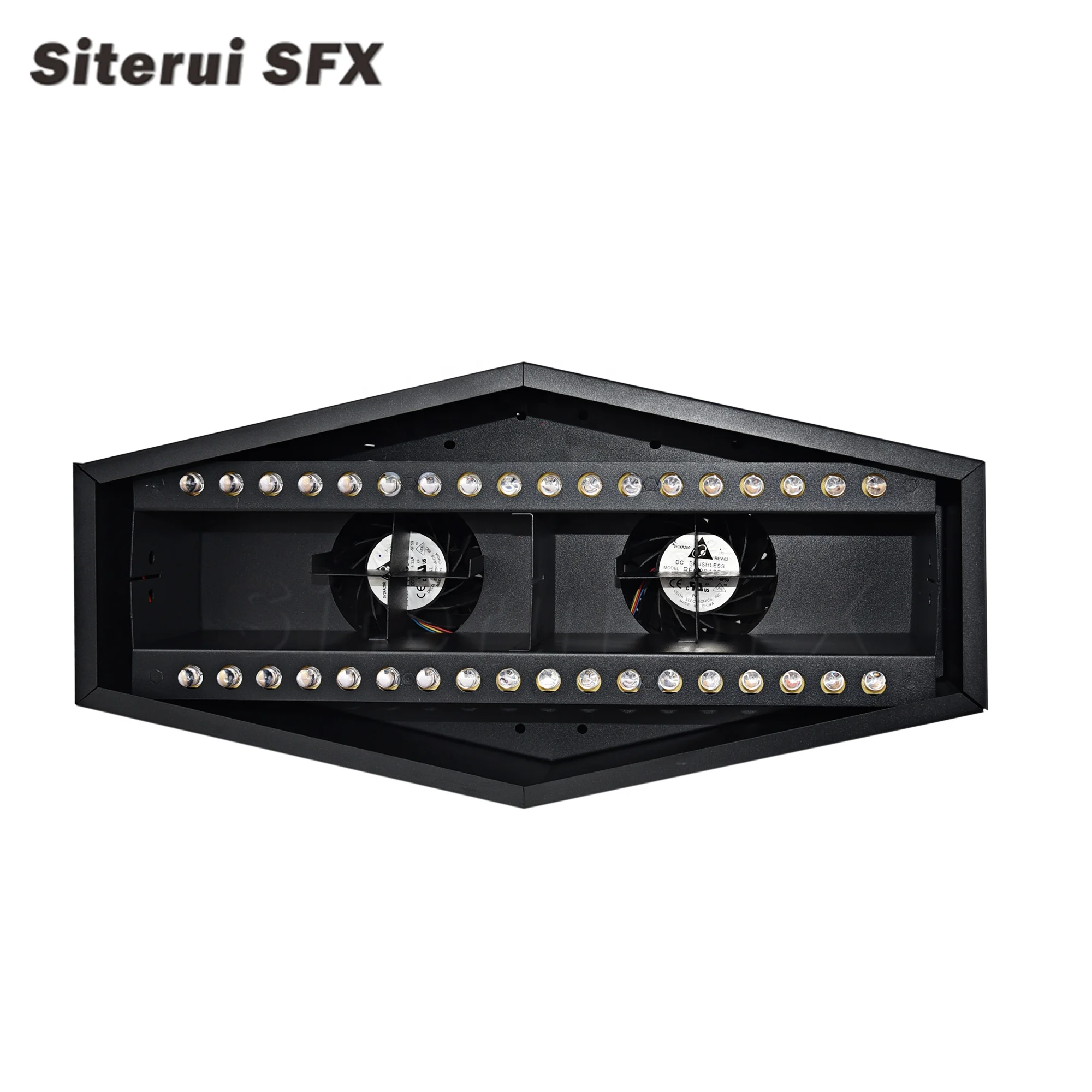 SITERUI SFX 180W single red color fire machine factory  price LED  silk flame light   for party and  night club