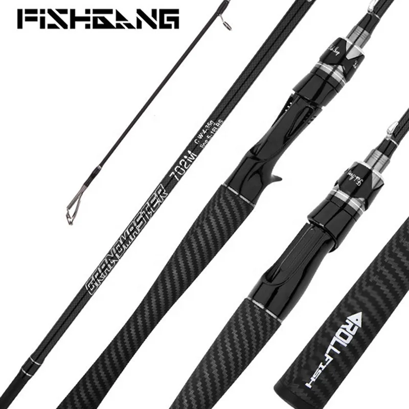 FISHGANG New Arrival 24T High Carbon 1.8m 2.4m Trout Spinning Fishing Rods Carbon Spinning Rods For Sale
