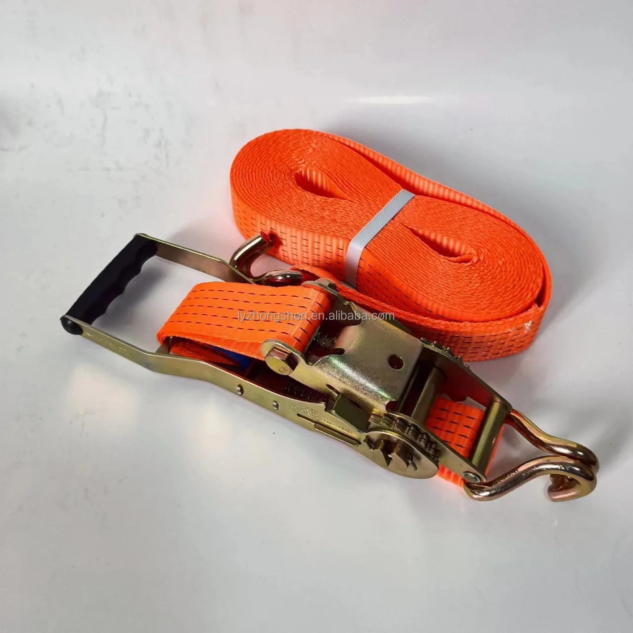 High quality 50 mm 5 ton  Ratchet Lashing Strap lashing belt tow strap racing Cargo lashing bar lashing tool set