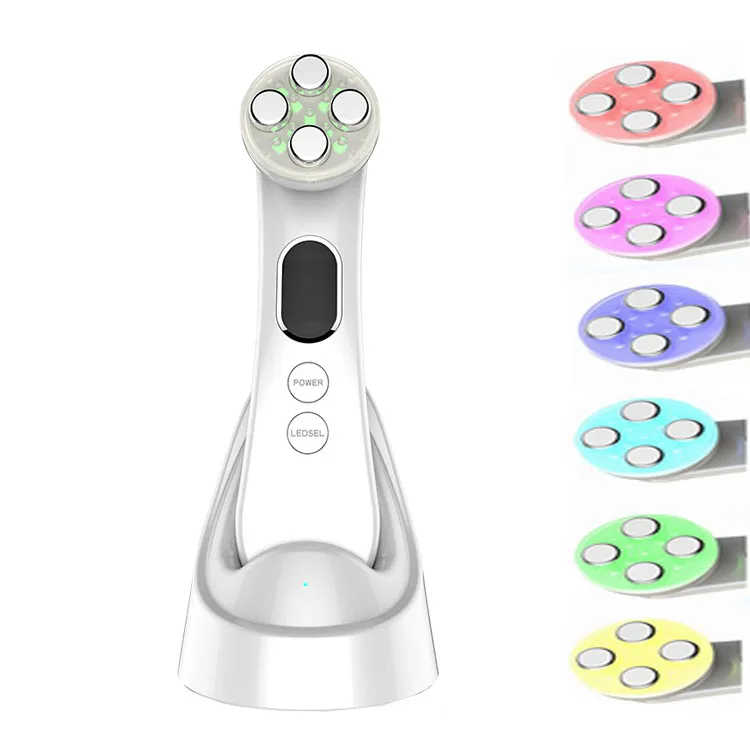 2022 New Facial Tightening Machine Face Cleaning Care Tools Eye Wrinkle Removal Massager Soin Visage Skin Lifting Tighten Device