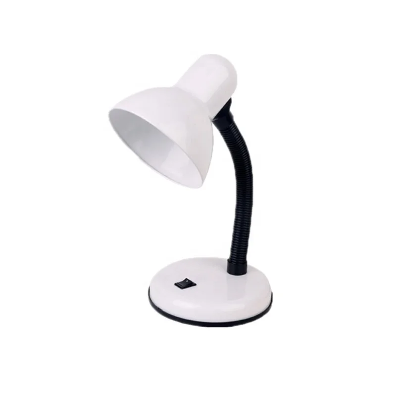 Classic fashion hot-sale work learning bedside metal table lamp for kids reading can rotate 360 office LED desk lamp