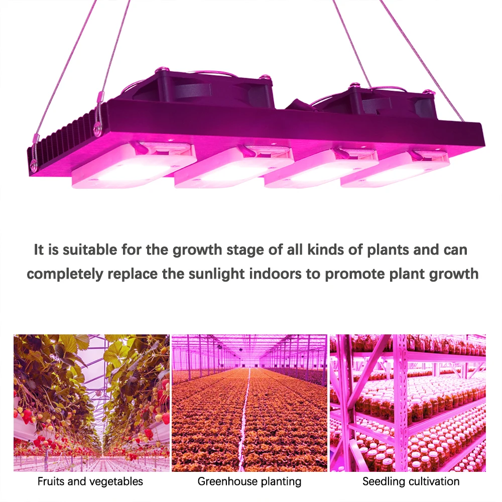 Best indoor plant growth lamp uv ir led grow lights board LM283B 200w led grow light shengzhen