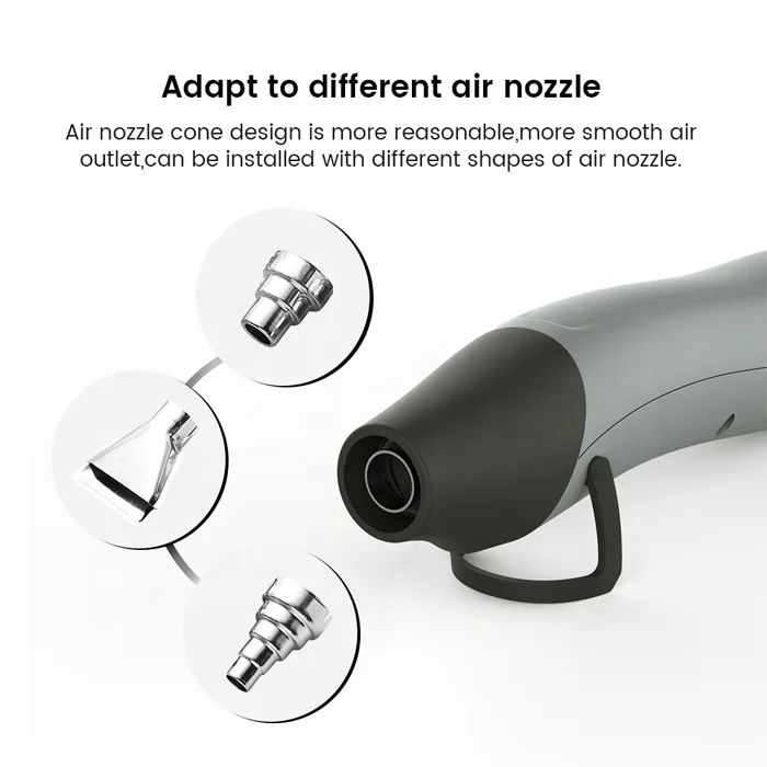 SmileTools US Plug 110V Heat Gun Mini DIY Hot Air Shrink Tool Multi Function Electrical Craft