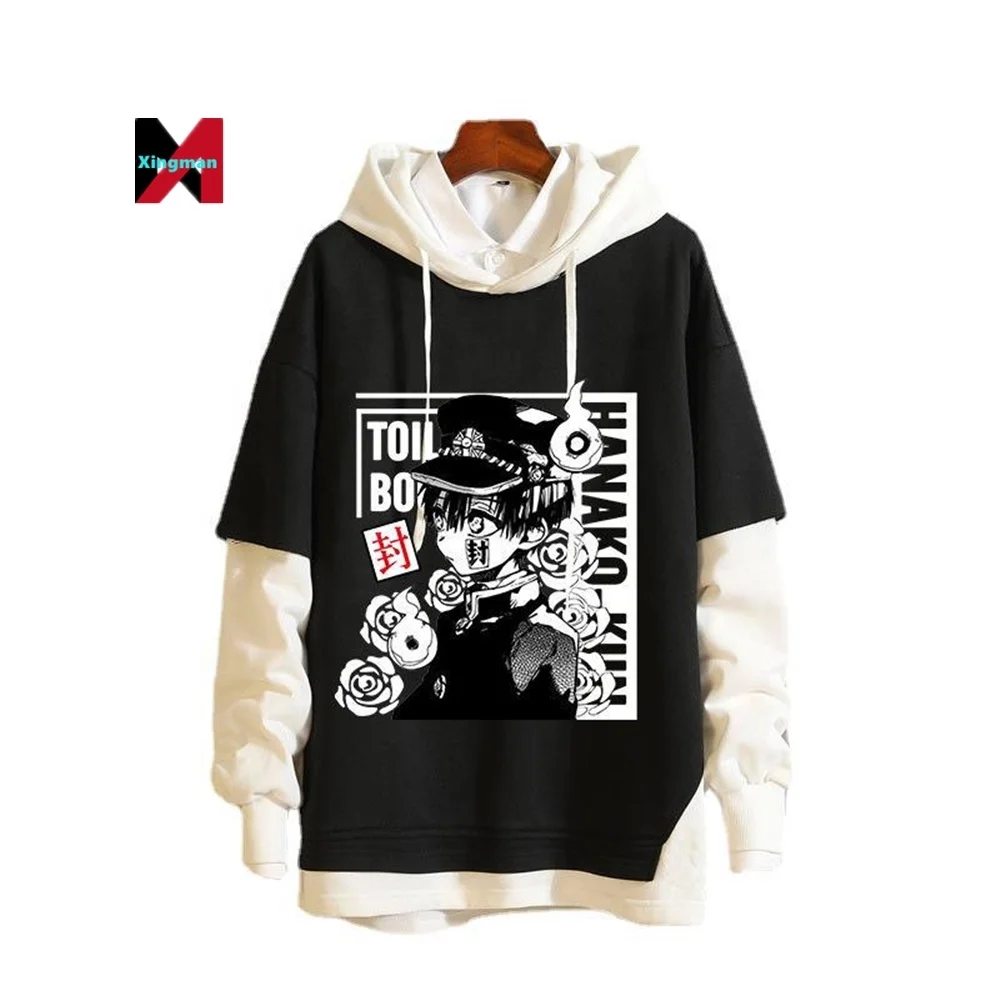 Toilet-Bound Hanako-Kun Hoodies Pullover Harajuku Streetswear Costume Hooded Sweatshirt Unisex Outerwear Cosplay Anime