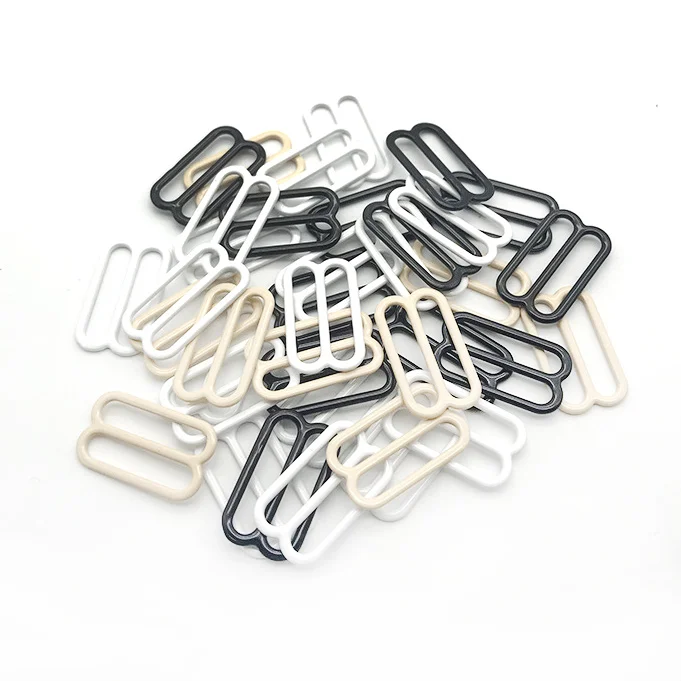 Metal ring slider hook bra heart buckle of alloy heart buckle