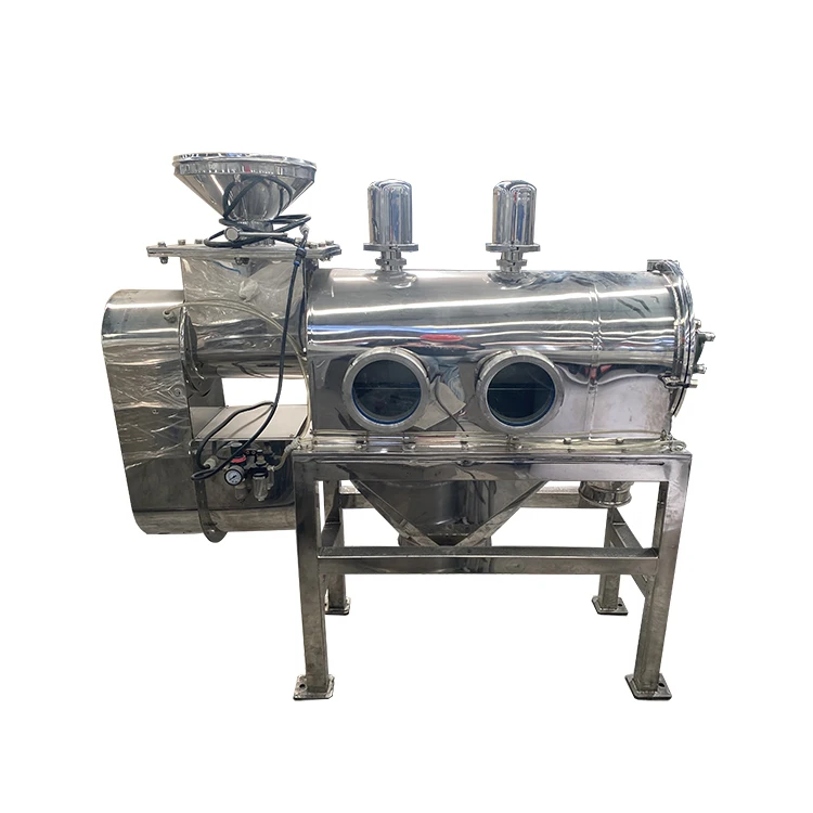 All 304 stainless steel horizontal air screen high efficiency filter sealed screening machine
