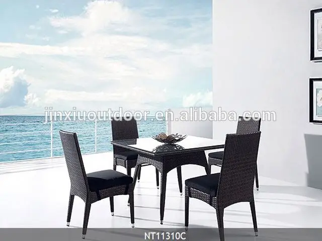 Outdoot patio chairs and rattan tables JX-2109