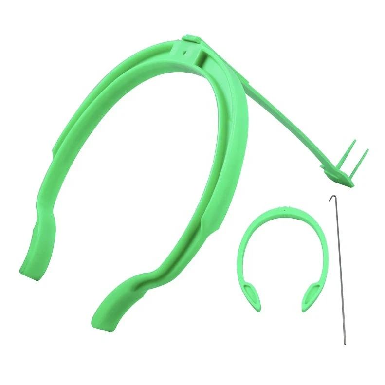 Pig Insemination Clip Holder Sows Insemination Fertilization Artificial With Auxiliary Clamping Ring Circle Insemination