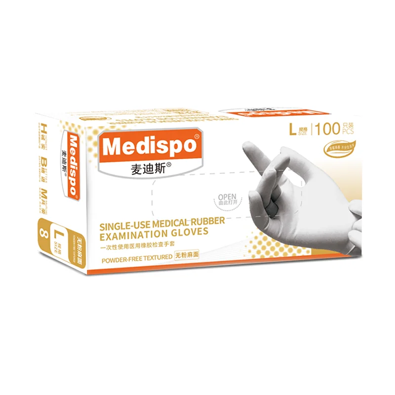 Premium Quality Latex Powder Free Examination Gloves Surgical Non Sterile Latex Gloves