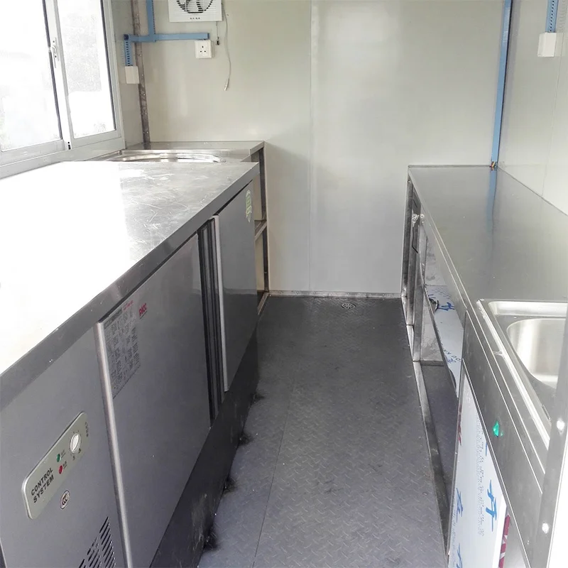 Coffee Car Vintage Food Truck USA Standard Europe Buy a Foodtruck Bakery Food Cart Trailer for Sale