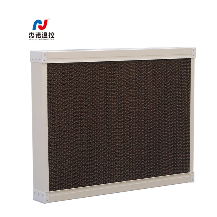 Plastic PVC Outer Frame Honeycomb Pad Evaporative Cooling Pad for Poultry Farm