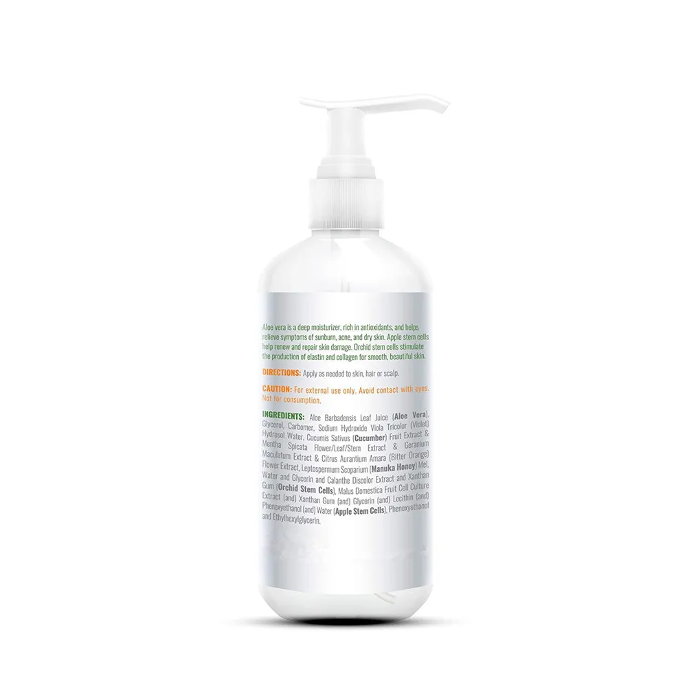 Private Label Organic Pure Aloe Vera Gel Hydrating Moisturizing For Face