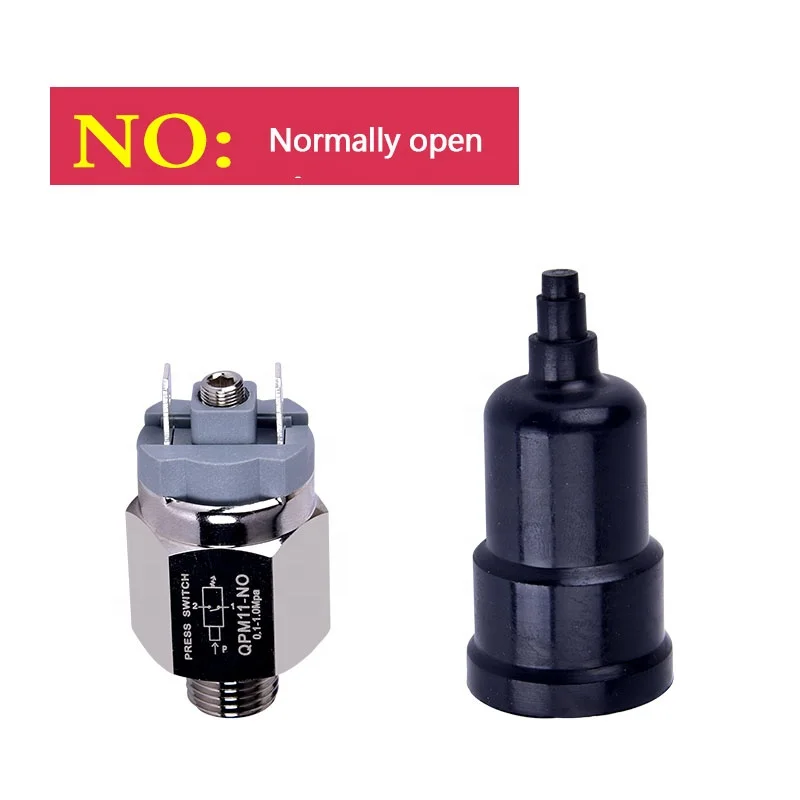  QPM11-NC / QPM11-NO G1/8 G1/4 давление переключатель 0 1-1MPA/изменяемые воздушные мембранный механический простой автоматический