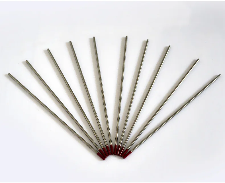 TIG welding special wt20 high quality red 1.6*175 tungsten electrode tungsten