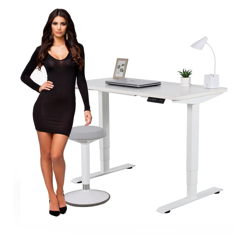 Amazon Top Seller 2020 Adjustable Height Adjustable Standing Office Desk Electric Mesa de trabajo