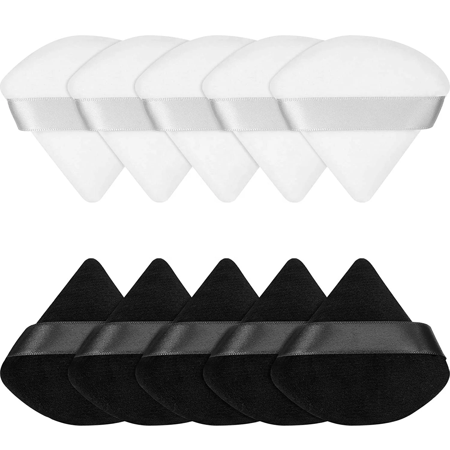 Soft Velour Puff Makeup Triangle Powder Puff Loose Powder Mineral Cosmetic Foundation Sponge Makeup Tool