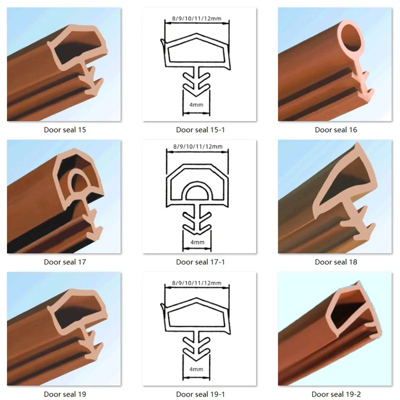PVC / TPE Sealing Strip for Wooden door Aluminium door with current mold
