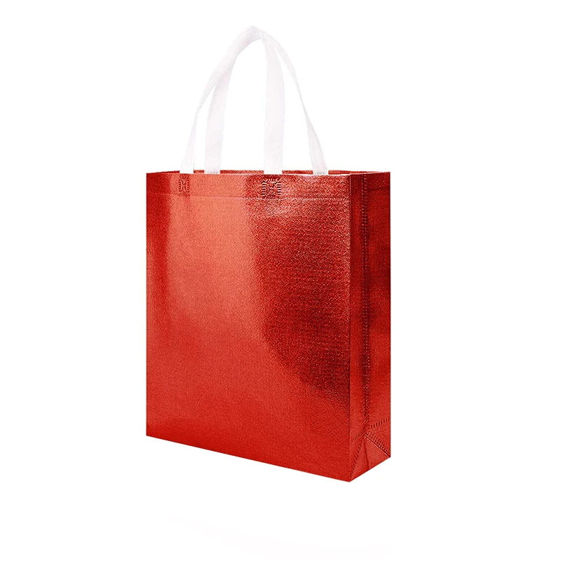 Promotional Custom Print Eco Durable Recycle Polypropylene Handled Shopping Tote, PP Laminated Non Woven Bags With Logo/