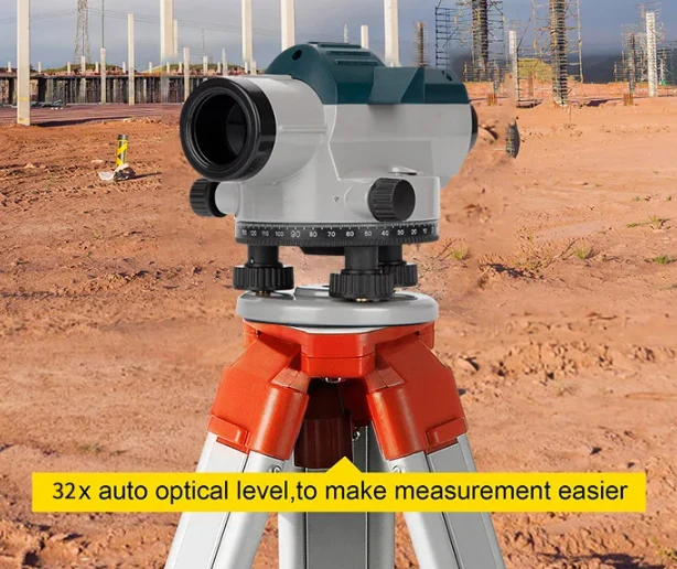 32x Auto Level Power Automatic Optical Level Self-leveling Tool For Large machine equipment installation