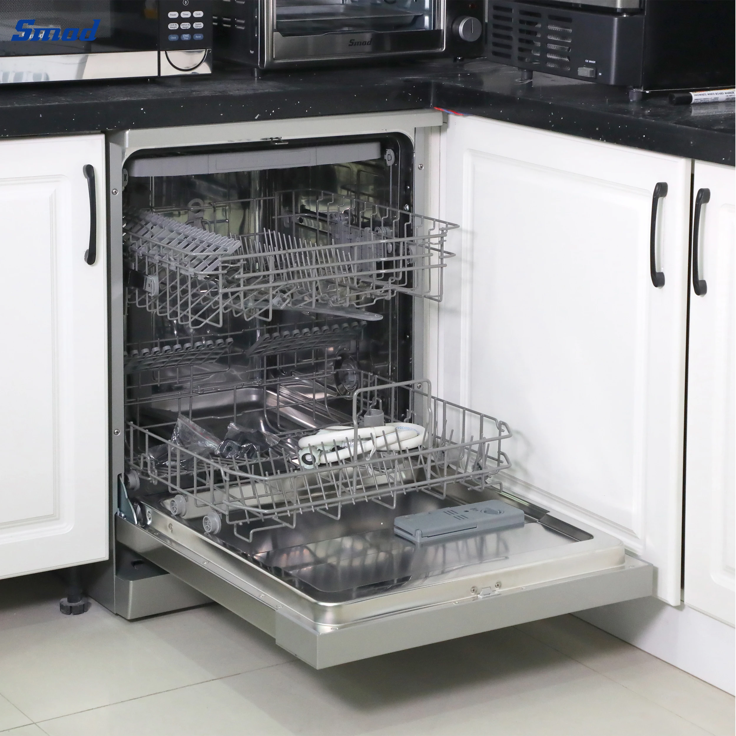 
220v 50hz Free standing Mini Dishwasher Kitchen Appliance 
