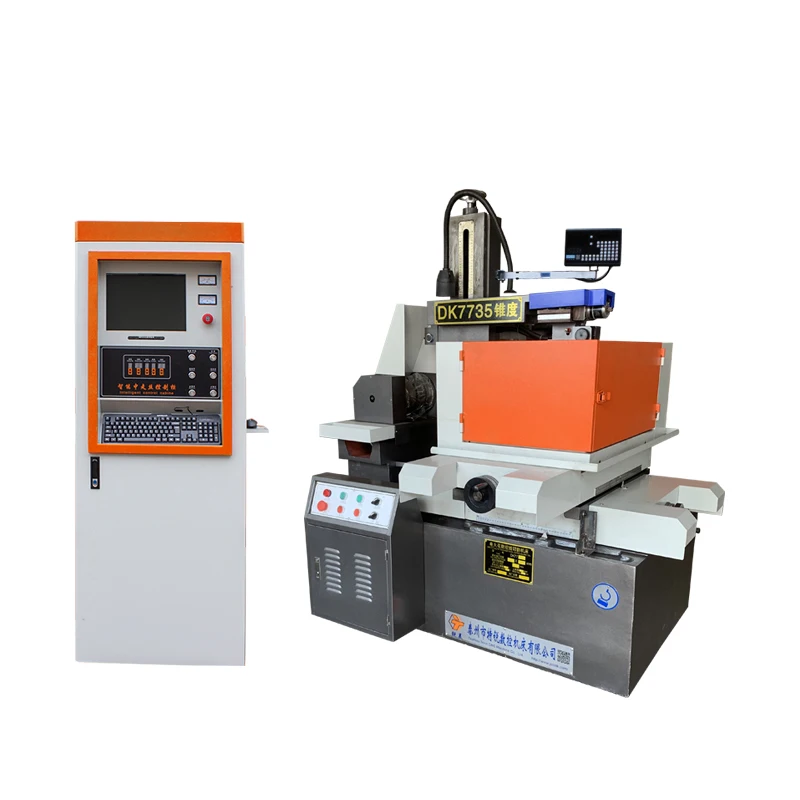 Two-year after-sales CE certification DK7735  taper cnc edm wire cut machine