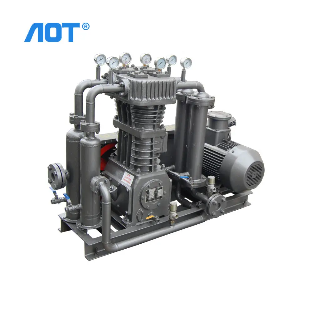 AOT Oil free Sulfide SO2 Sulfur Dioxide Nitric Oxide Gas Compressor Industrial Compressor Machines