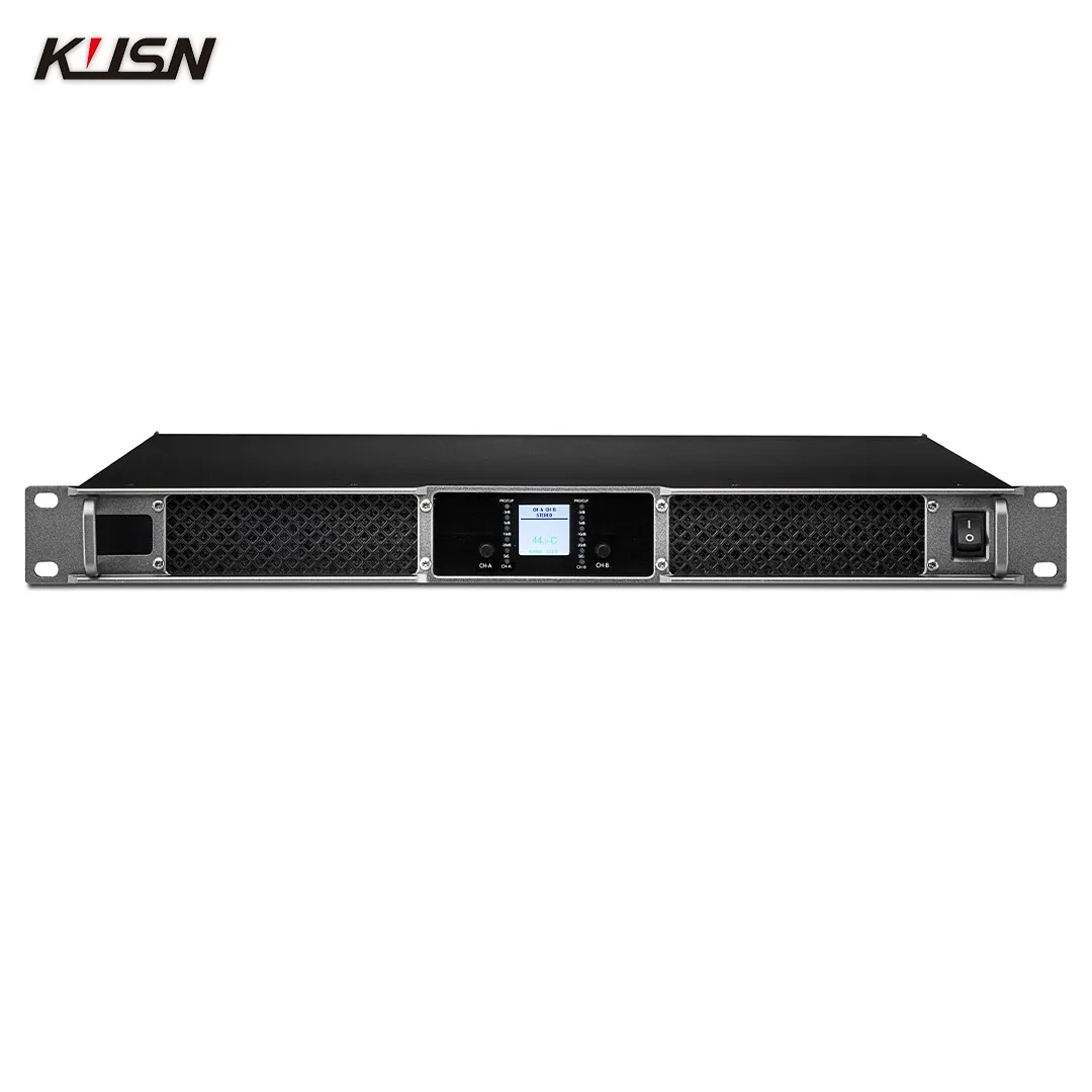 4200W X2 CLASS D Professional Digital Amplifier 8 Ohm Stereo 1U Power High-End Large Performances Bars Party