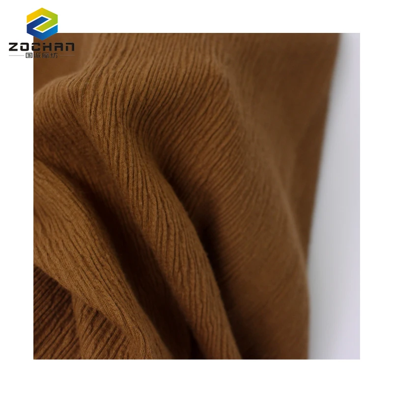free sample 55% cotton 37% recycled polyester 6% polyester 2% spandex crepe jersey environmentally friendly knitting fabric