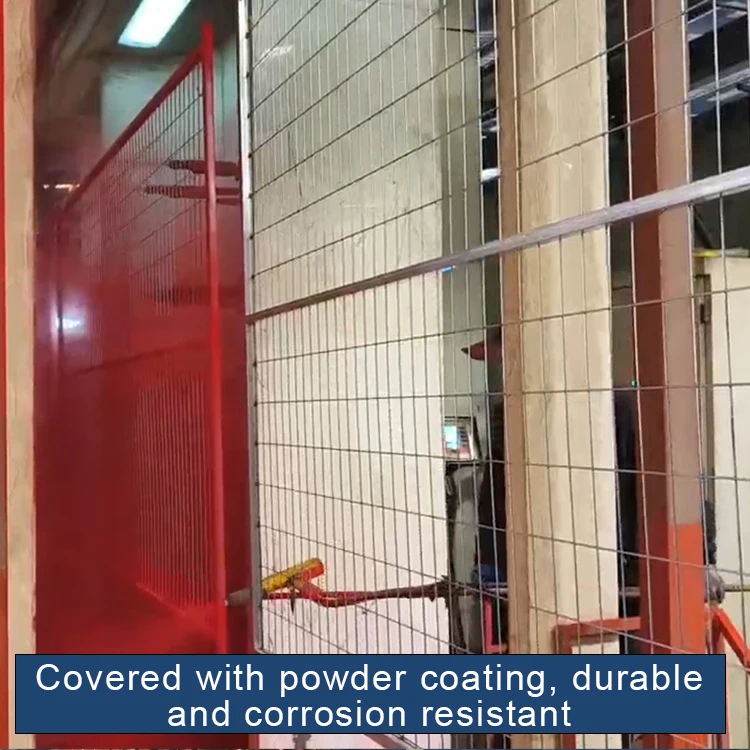 Outdoor Hot Dipped Galvanized 6X10Ft Construction Movable Temporary Fence Panels For Canada