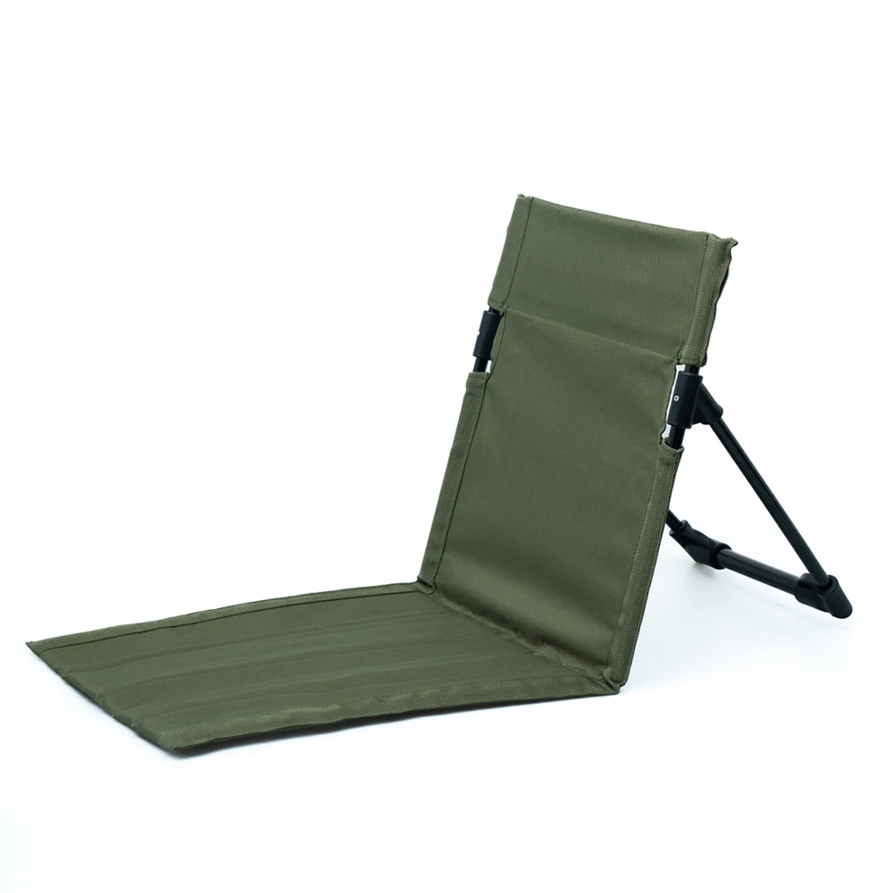 Park Folding Camping ChairOutdoor Garden Park Single Recliner Picnic Camping Folding Beach Chair with Storage Bag
