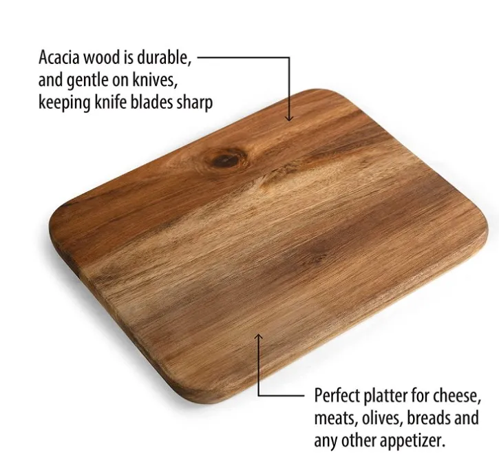 small acacia wooden cutting board for cheese manufacturer wood chopping boards custom