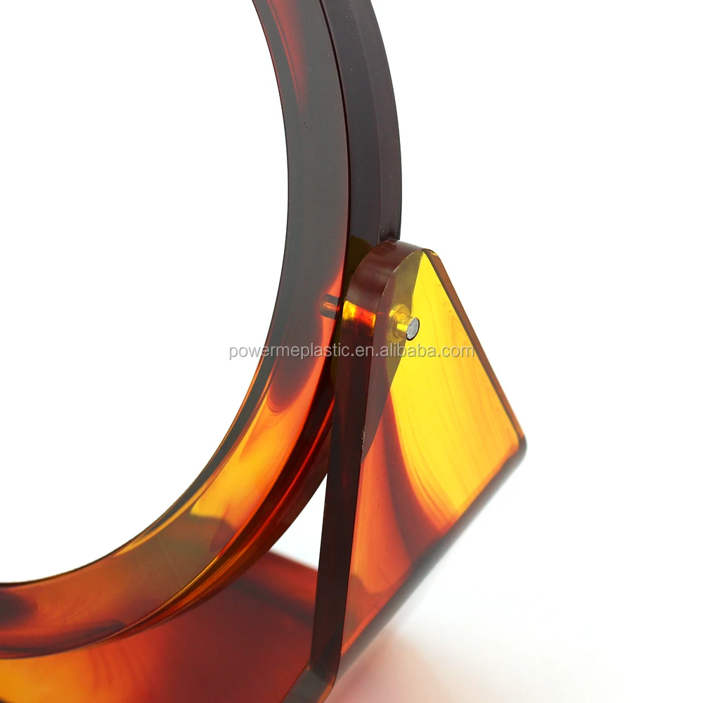 Fashion Double side tabletop mirror promotional gift desktop mirror